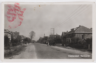 18266 Gezicht op de Kerkewijk te Veenendaal.